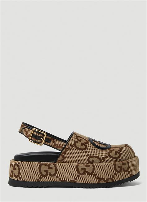 gucci jumbo gg clogs